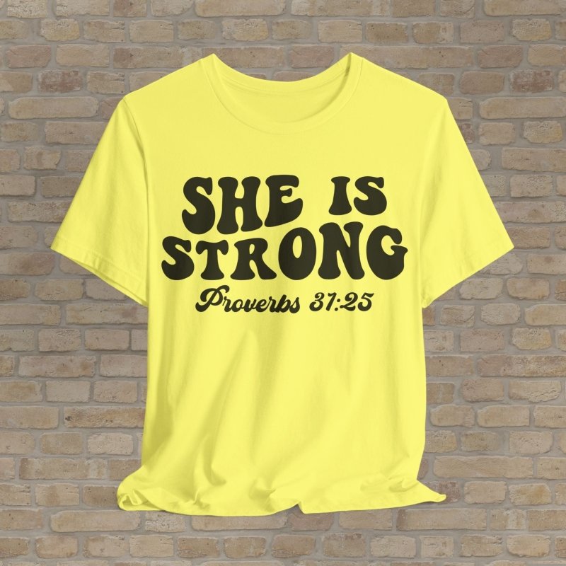 Text Only T-Shirts Strong Woman Tee - Vibrant Styles