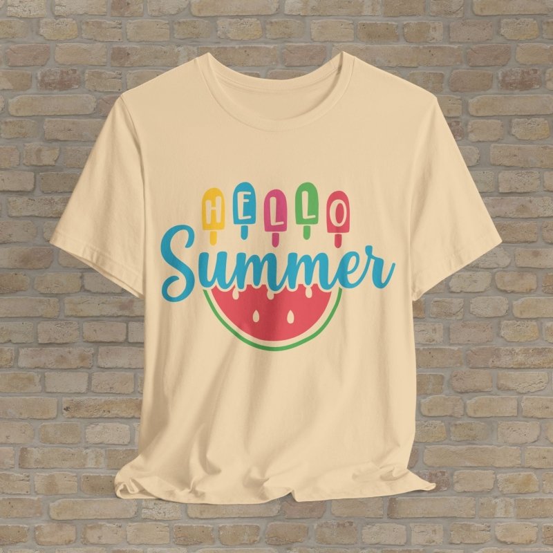 Mostly Text T-Shirts Summer Sweets Tee - Vibrant Styles