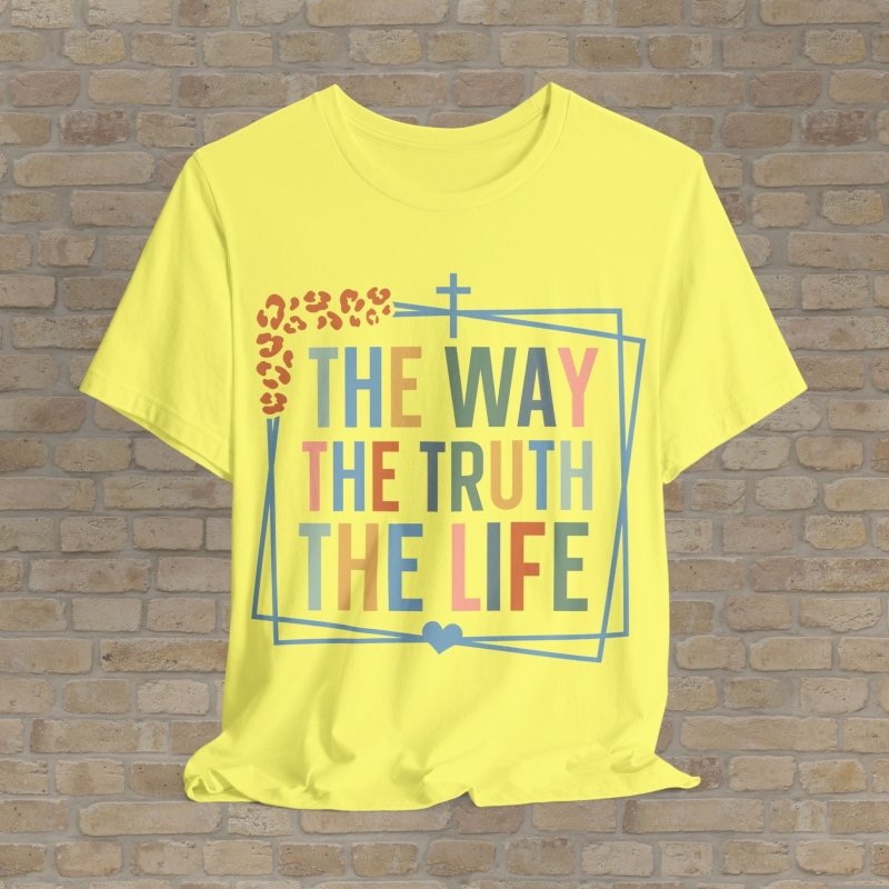 Mostly Text T-Shirts The Way Tee - Vibrant Styles