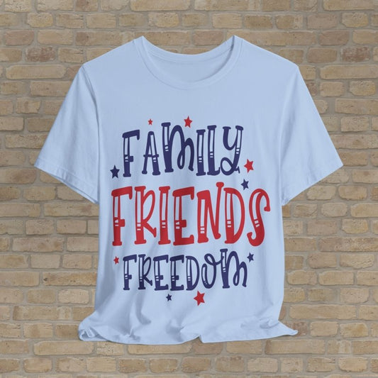 Mostly Text T-Shirts USA Core Values Tee - Vibrant Styles