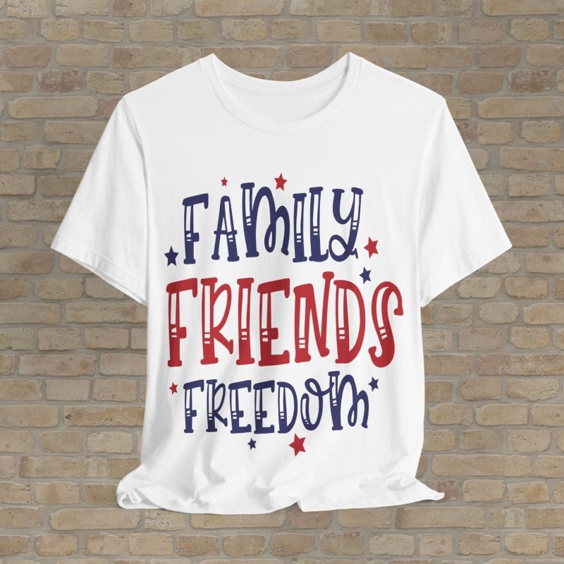 Mostly Text T-Shirts USA Core Values Tee - Vibrant Styles