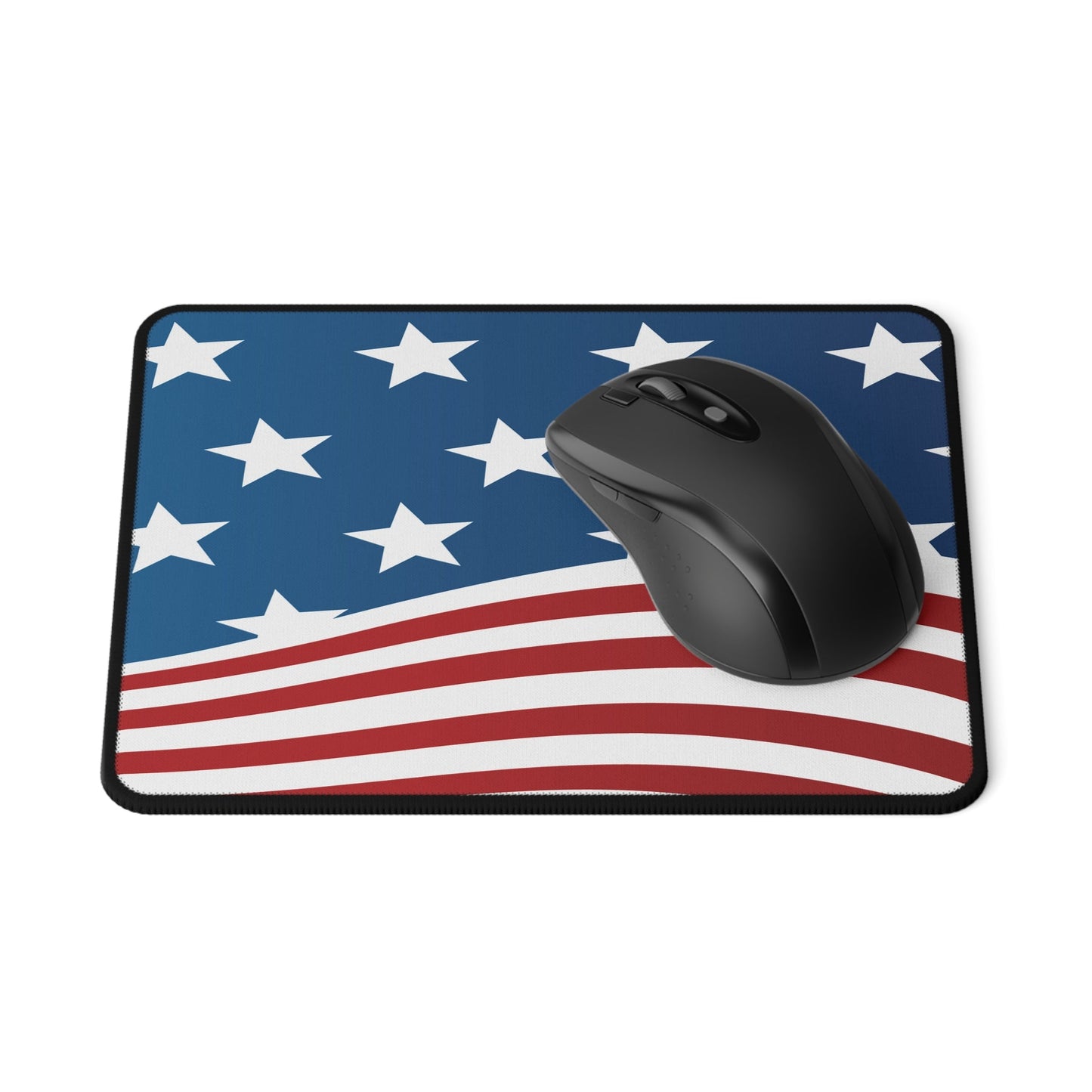 Home Decor Wave of Stars & Stipes Mouse Pad - Vibrant Styles