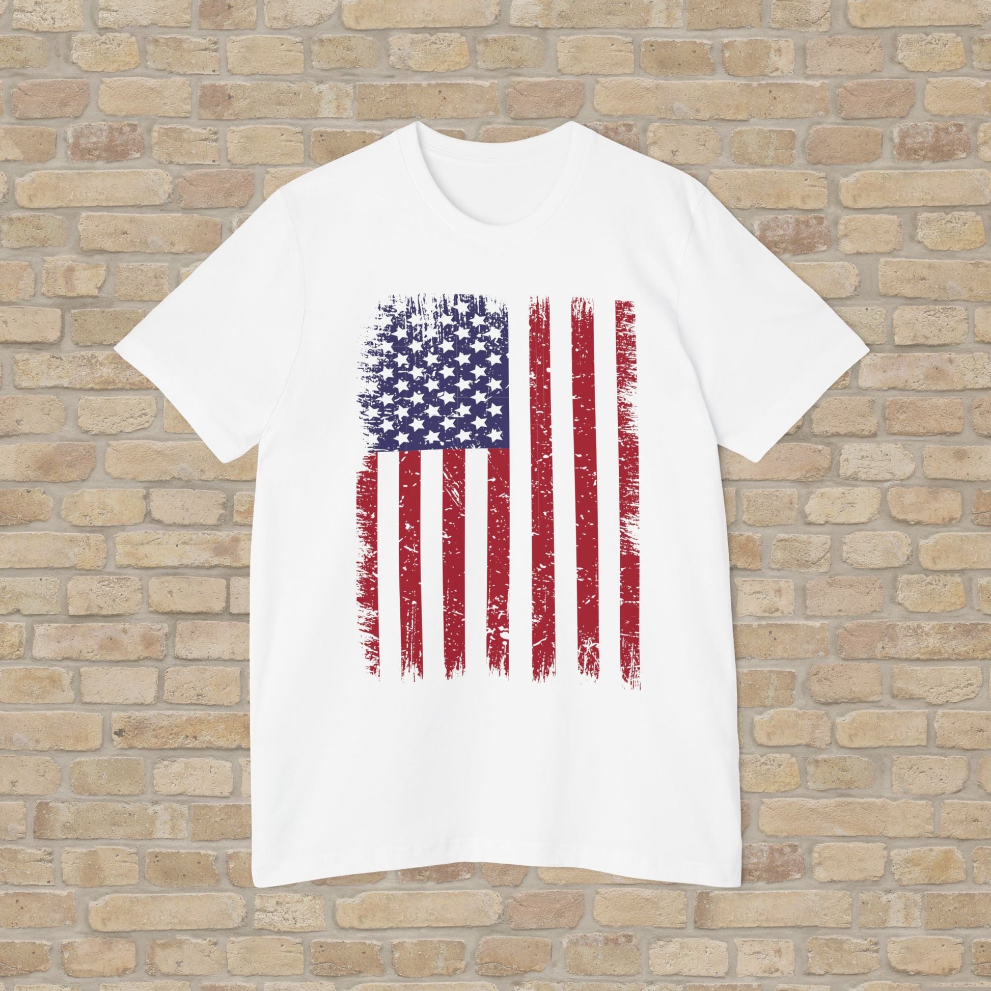Graphic Only T-Shirt Worn But Standing For Freedom Tee - Vibrant Styles