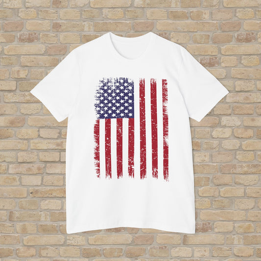 Graphic Only T-Shirt Worn But Standing For Freedom Tee - Vibrant Styles