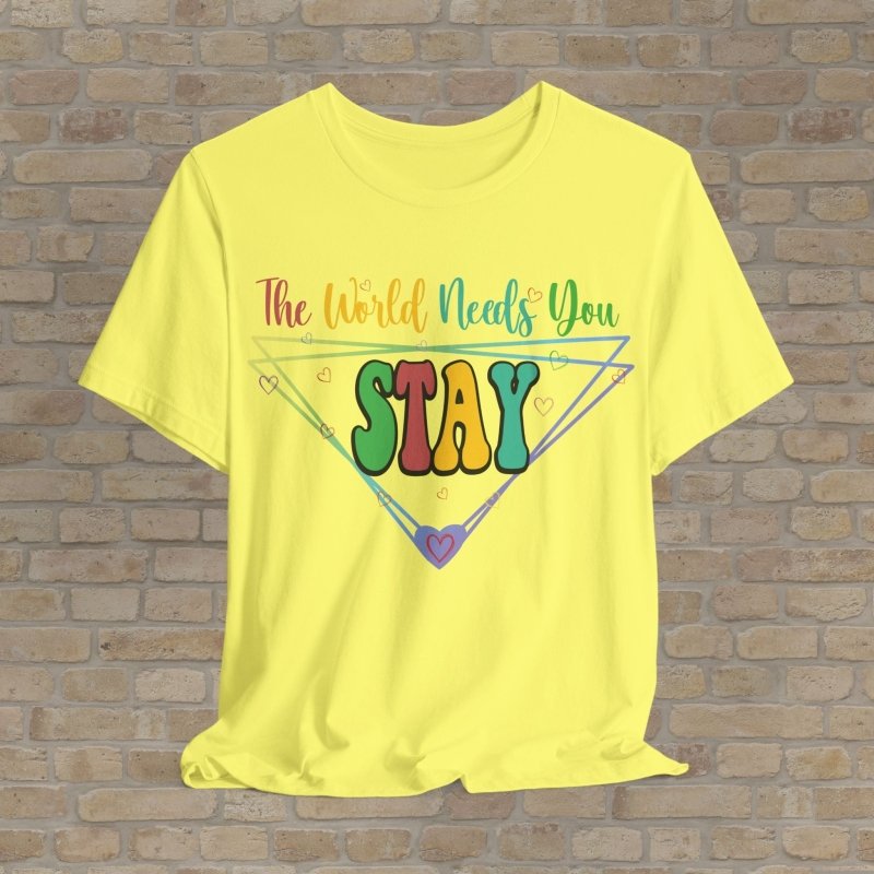 Mostly Text T-Shirts You Matter - Stay Tee - Vibrant Styles