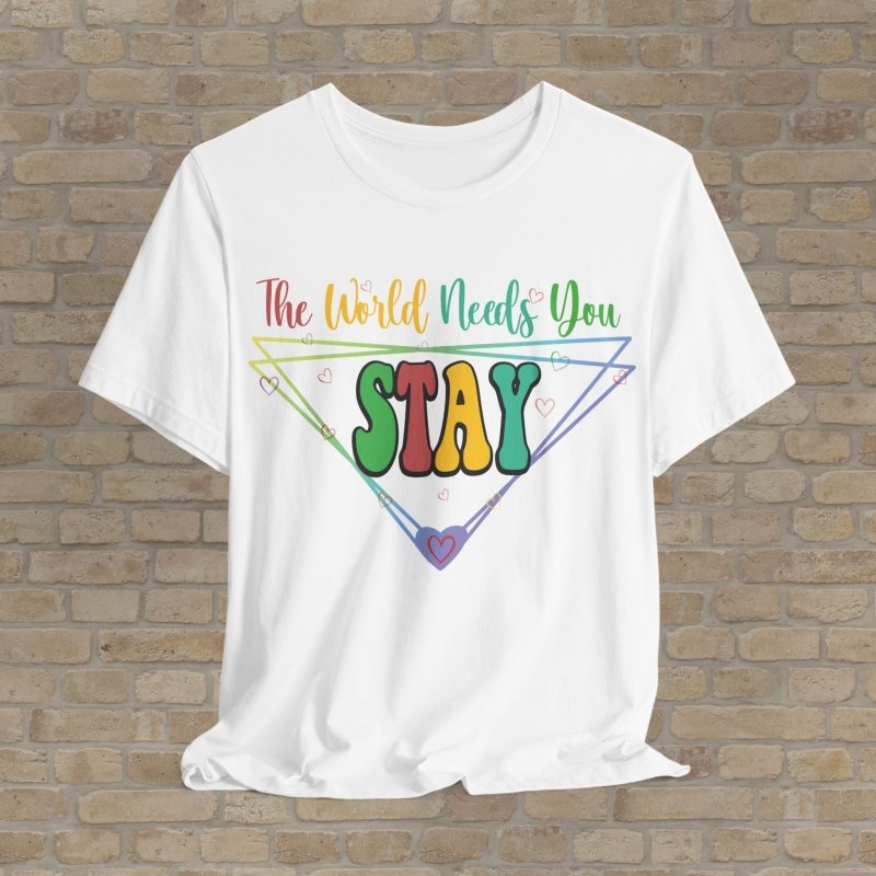 Mostly Text T-Shirts You Matter - Stay Tee - Vibrant Styles